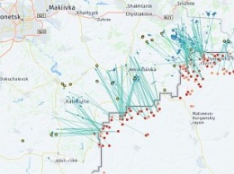 Bellingcat опубликовали карту обстрелов Украину из России