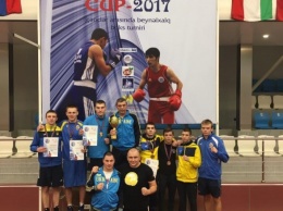 Украинская сборная завоевала пять медалей на международном турнире среди молодежи
