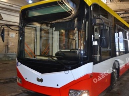 В Одессе появился первый белорусский троллейбус