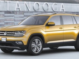 Новые пятиместные VW Tiguan и Atlas