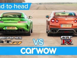 Битва спорткаров: Nissan GT-R против Mercedes-AMG GT R