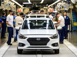 Производство автомобилей Hyundai в России увеличилось на 13%