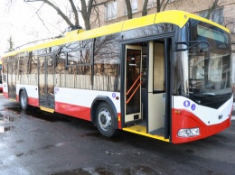 Парк электротранспорта Одессы пополнился еще одним белорусским троллейбусом. Фото и видео