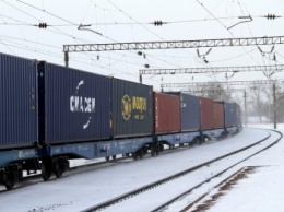 "Укрзализныця" увеличила контейнеропоток на 10% в 2017 году