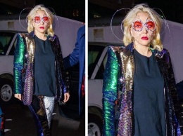 Леди Гага похожа на инопланетянку в сияющем космическом образе (ФОТО)