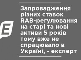 Введение разных ставок RAB-регулирования на старые и новые активы 5 лет назад уже не сработало в Украине, - эксперт