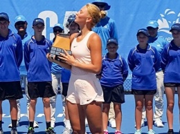 15-летняя теннисистка Костюк победила на турнире в Австралии