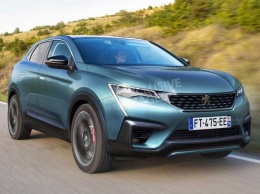Peugeot выпустит кроссовер-купе в 2020 году