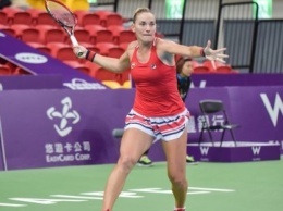 Козлова впервые вышла в финал турнира WTA