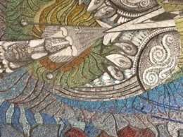 Мозаичные панно в ресторане "Метрополь" на день открыли для просмотра (ФОТО, ВИДЕО)