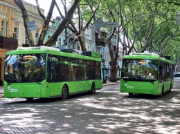 GPS-отслеживание троллейбусов и трамваев в Одессе теперь реальность
