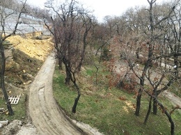 Благоустройство Греческого парка в Одессе продолжается. Фото. Видео