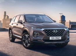 Новые фото и подробности о Hyundai Santa Fe 2018