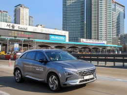 Hyundai провел демозаезд автономного водородного кроссовера