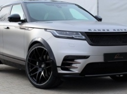 «Живые» фото внедорожника Range Rover Velar by Lumma Design