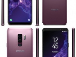 Новые пресс-рендеры Galaxy S9 и Galaxy S9+