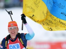 Биатлонистка Пидгрушная стала знаменосцем сборной Украины на ОИ-2018