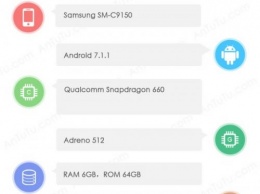 Смартфон Samsung Galaxy C10 Plus обнаружился на сайте бенчмарка AnTuTu