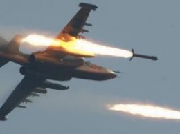 Опубликовано новое видео обстрела сбитого в Сирии Су-25