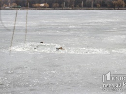 Спасатели просят криворожан воздержаться от зимней рыбалки