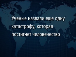 Ученые назвали еще одну катастрофу, которая постигнет человечество