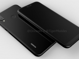 Смартфон Huawei P20 Lite в стиле iPhone X показался на рендерах и видео