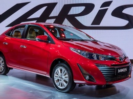 Новый седан 2018 Toyota Yaris дебютировал в Нью-Дели