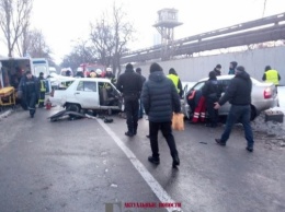 Подробности жуткой аварии возле "Запорожстали"