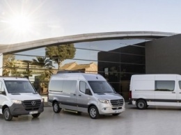 У Mercedes-Benz Sprinter появится электрическая версия