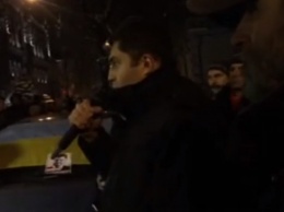 На Банковой сторонники Саакашвили столкнулись с полицейскими