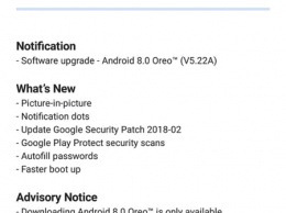 Nokia 6 получают новую сборку Oreo и февральский патч безопасности