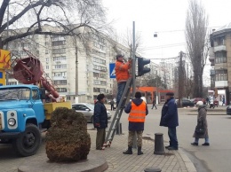 В Одессе ламповые светофоры меняют на светодиодные