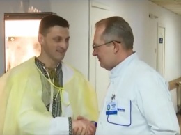 В Днепре бойцы АТО сделали подарок больнице Мечникова