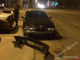 Ночное ДТП: пострадало шесть машин