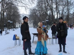 В Луганске на Масленицу возрождали "казачьи традиции" (фото)
