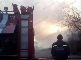 В Бердянске пожарные спасли старушку (фото)