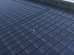 Дрон упал на крышу здания в Apple Park (видео)