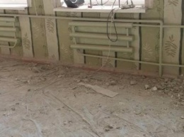 На Херсонщине ремонт школы не помеха учебному процессу (фото)