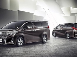 В России стартовали продажи обновленного Toyota Alphard