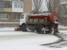 В связи с непогодой коммунальные службы Бердянска переведены в усиленный режим работы