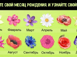 Какой цветок - ваш по праву рождения? И что это говорит о вас?