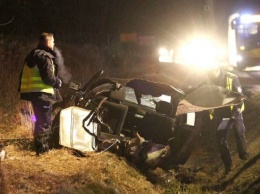 Пьяный украинец не совладал с BMW в Польше: есть жертвы. ФОТО
