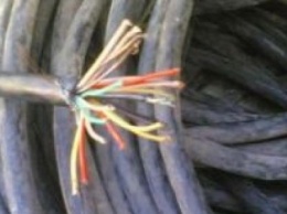 В Доброполье разоблачили серийного вора кабеля связи