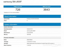 Samsung дополнит линейку смартфонов J-серии моделью Galaxy J6