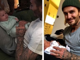 Дэвид Бекхэм поделился трогательным фото с новорожденной племянницей