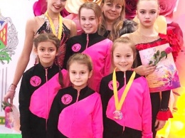 Успех одесских гимнасток на международном турнире «Золотая мечта»