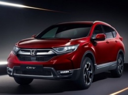 Кроссовер Honda CR-V стал семиместным гибридом