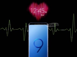Samsung Galaxy S9 может измерять кровяное давление пользователя