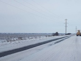 Основные магистрали в Бердянском районе расчищены