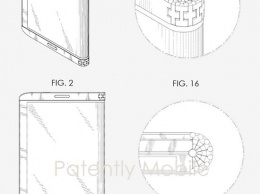 Новый патент гибкого смартфона Samsung